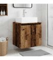 vidaXL Wall-Mounted Sink Vanity Old Wood 49.5 x 41 x 62.5 cm — V0672200914