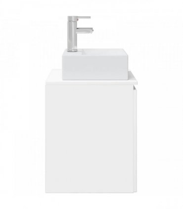 vidaXL Wall-Mounted Sink Vanity White 49.5 x 41 x 62.5 cm — V0672200916