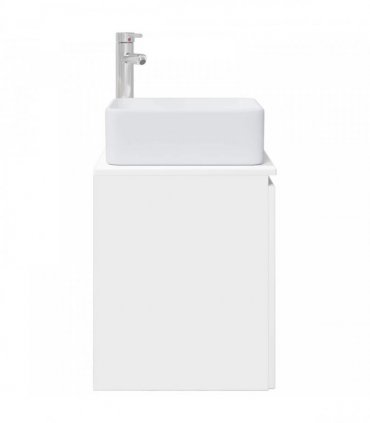 vidaXL Wall-Mounted Sink Vanity White 53 x 35 x 63 cm Engineered Wood