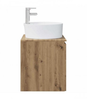 vidaXL Wall-Mounted Sink Vanity Artisan Oak 49.5 x 44.5 x 65 cm — V0672200927