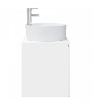 vidaXL Wall-Mounted Sink Vanity White 49.5 x 44.5 x 65 cm — V0672200930
