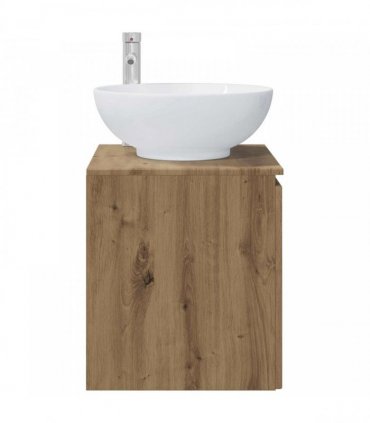 vidaXL Wall-Mounted Sink Vanity Artisan Oak 49.5 x 44.5 x 65 cm — V0672200943
