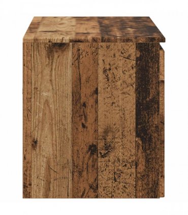 vidaXL Wall-mounted Bathroom Cabinet Old Wood 62.5 x 44.5 x 50 cm — V0672200962