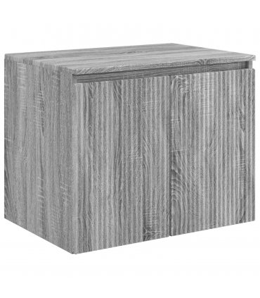 vidaXL Wall-mounted Bathroom Cabinet Grey Sonoma 62.5 x 44.5 x 50 cm — V0672200965