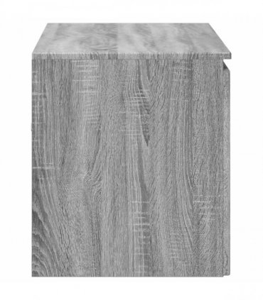 vidaXL Wall-mounted Bathroom Cabinet Grey Sonoma 62.5 x 44.5 x 50 cm — V0672200965