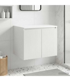 vidaXL Wall-mounted Bathroom Cabinet White 62.5 x 44.5 x 50 cm — V0672200968