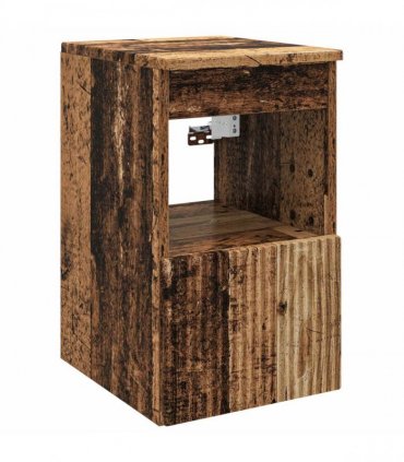 vidaXL Bathroom Cabinet Old Wood 30 x 44.5 x 50 cm Engineered Wood