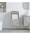 vidaXL Bathroom Cabinet Concrete Grey 30 x 44.5 x 50 cm