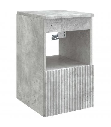 vidaXL Bathroom Cabinet Concrete Grey 30 x 44.5 x 50 cm