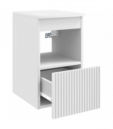 vidaXL Bathroom Cabinet White 30 x 35 x 50 cm Engineered Wood
