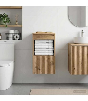 vidaXL Bathroom Cabinet Artisan Oak 30 x 35 x 50 cm Engineered Wood