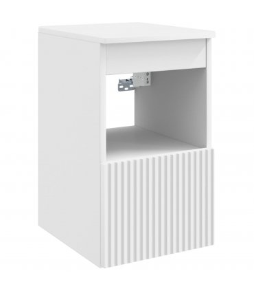 vidaXL Bathroom Cabinet White 30 x 44.5 x 50 cm Engineered Wood