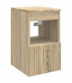 vidaXL Bathroom Cabinet Sonoma Oak 30 x 35 x 50 cm Engineered Wood
