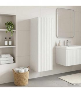 vidaXL Wall-mounted Bathroom Cabinet White 33 x 34.5 x 60 cm — V0672200998