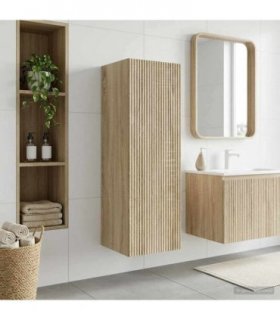 vidaXL Wall-mounted Bathroom Cabinet Sonoma Oak 33 x 34.5 x 60 cm — V0672201010