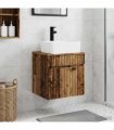 vidaXL Wall-mounted Sink Vanity Old Wood 49 x 41 x 63 cm — V0672201061