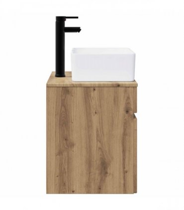 vidaXL Wall-mounted Sink Vanity Artisan Oak 49 x 41 x 63 cm — V0672201069