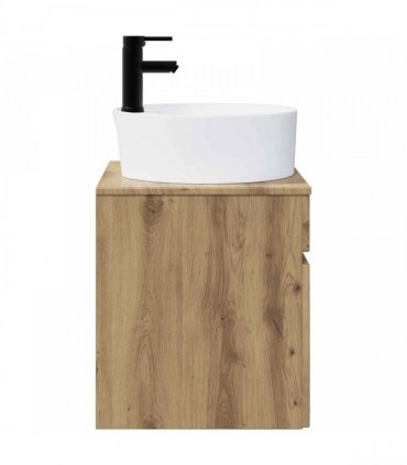 vidaXL Wall-mounted Sink Vanity Artisan Oak 49 x 44.5 x 65 cm