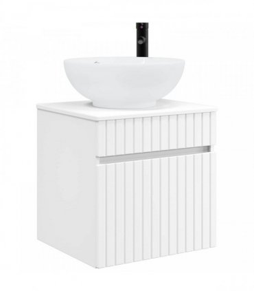 vidaXL Wall-mounted Sink Vanity White 49 x 44.5 x 66.5 cm