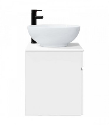 vidaXL Wall-mounted Sink Vanity White 49 x 44.5 x 66.5 cm