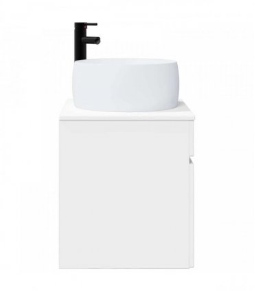 vidaXL Wall-mounted Sink Vanity White 49 x 44.5 x 66 cm