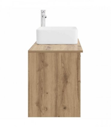 vidaXL Bathroom Furniture Set 2 pcs Artisan Oak Engineered Wood — V0672201435