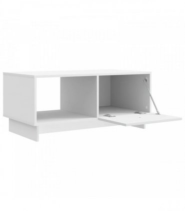 vidaXL Coffee Table White 90 x 50 x 40 cm Engineered Wood — V0672202648
