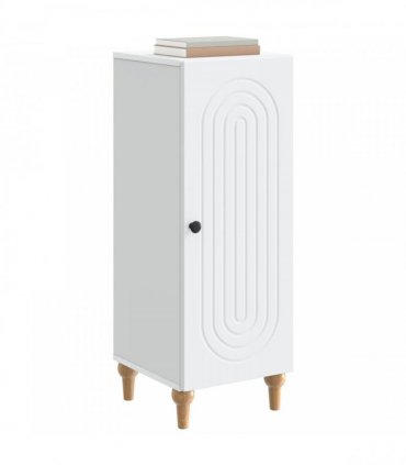 vidaXL Sideboard White 33 x 34.5 x 90 cm Engineered Wood
