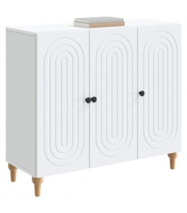 vidaXL Sideboard White 89 x 34.5 x 80 cm Engineered Wood