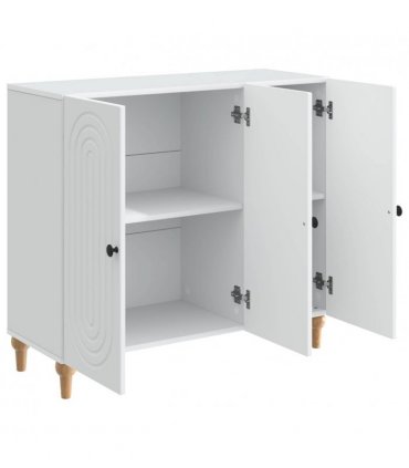 vidaXL Sideboard White 89 x 34.5 x 80 cm Engineered Wood