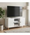 vidaXL TV Cabinet White 102 x 34.5 x 50 cm Engineered Wood