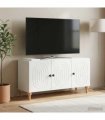 vidaXL TV Cabinet White 99 x 34.5 x 50 cm Engineered Wood