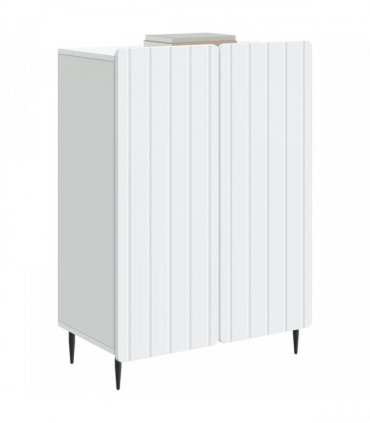 vidaXL Sideboard White 66 x 34.5 x 92 cm Engineered Wood