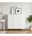 vidaXL Sideboard White 89 x 34.5 x 82 cm Engineered Wood