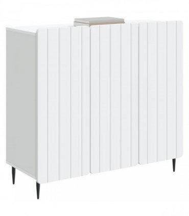 vidaXL Sideboard White 89 x 34.5 x 82 cm Engineered Wood
