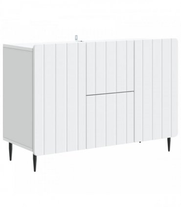 vidaXL Sideboard with Drawer White 89 x 34.5 x 62 cm Engineered Wood