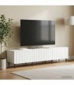 vidaXL TV Cabinet with Drawer White 147 x 34.5 x 32 cm Engineered Wood