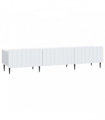 vidaXL TV Cabinet with Drawer White 147 x 34.5 x 32 cm Engineered Wood