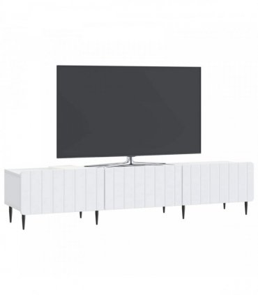 vidaXL TV Cabinet with Drawer White 147 x 34.5 x 32 cm Engineered Wood