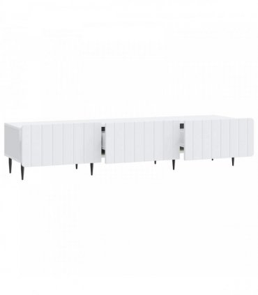 vidaXL TV Cabinet with Drawer White 147 x 34.5 x 32 cm Engineered Wood