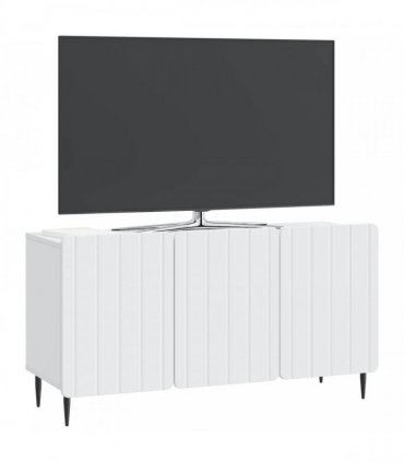 vidaXL TV Cabinet White 99 x 34.5 x 52 cm Engineered Wood