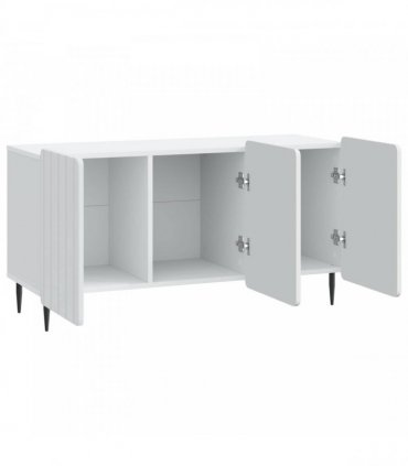 vidaXL TV Cabinet White 99 x 34.5 x 52 cm Engineered Wood