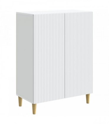 vidaXL Sideboard White 66 x 34.5 x 90 cm Engineered Wood — V0672202687