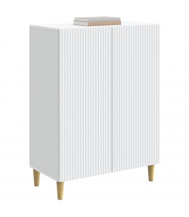 vidaXL Sideboard White 66 x 34.5 x 90 cm Engineered Wood — V0672202687