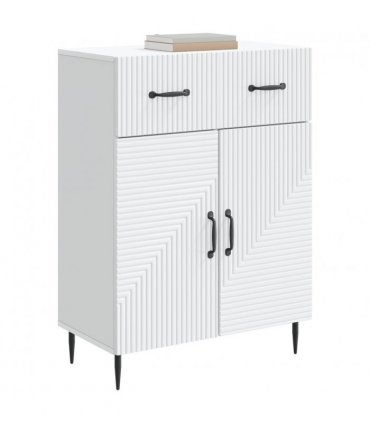 vidaXL Sideboard with Drawer White 66 x 34.5 x 89.5 cm Engineered Wood