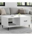 vidaXL Coffee Table White 90 x 50 x 40 cm Engineered Wood — V0672202718