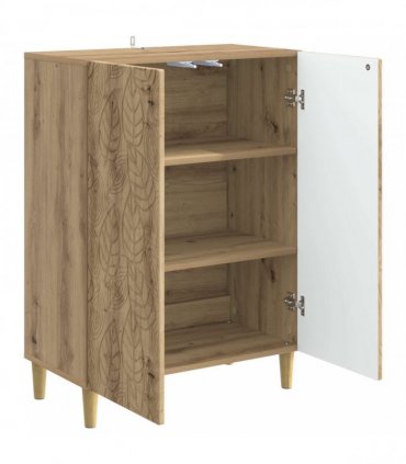 vidaXL Sideboard Artisan Oak 66 x 34.5 x 90 cm Engineered Wood — V0672202742
