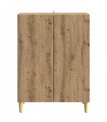 vidaXL Sideboard Artisan Oak 66 x 34.5 x 90 cm Engineered Wood — V0672202742