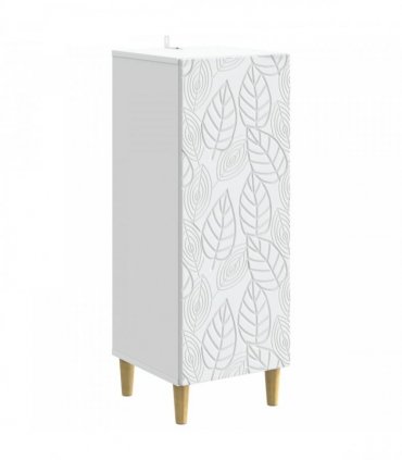 vidaXL Sideboard White 33 x 34.5 x 90 cm Engineered Wood — V0672202747