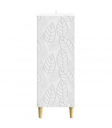 vidaXL Sideboard White 33 x 34.5 x 90 cm Engineered Wood — V0672202747